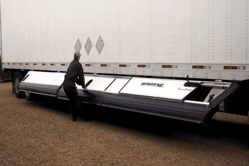 Windyne Trailer Side Skirts provide Maximum Undercarriage Access in 30 Seconds - Cover Image